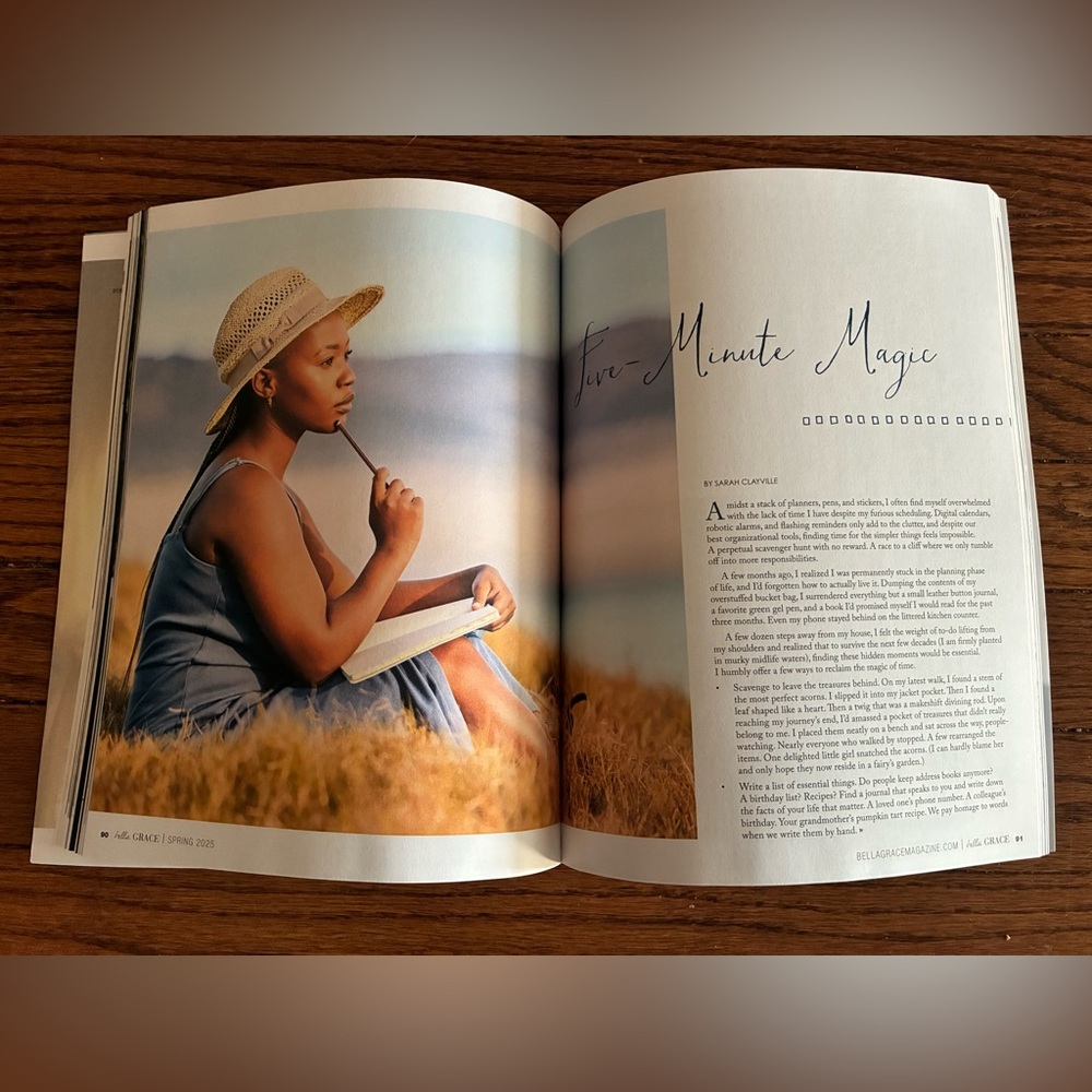 Bella Grace Magazine 2025; Life’s A Beautiful Journey, Issue 43 - Picture 4 of 5